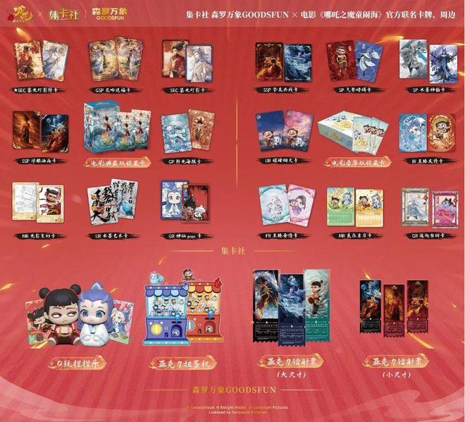 藏卡牌销售破亿！杰森娱乐集团出品CQ9电子登录首发：《哪吒2》收